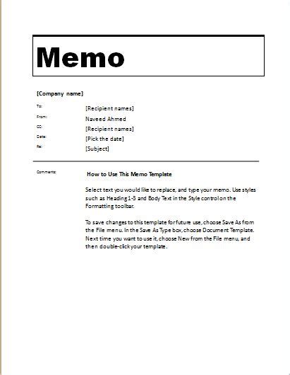 Memo Of Understanding Template Saih Salvation Army